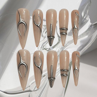 Nailbox nền thạch tráng gương nổi - khocuamei