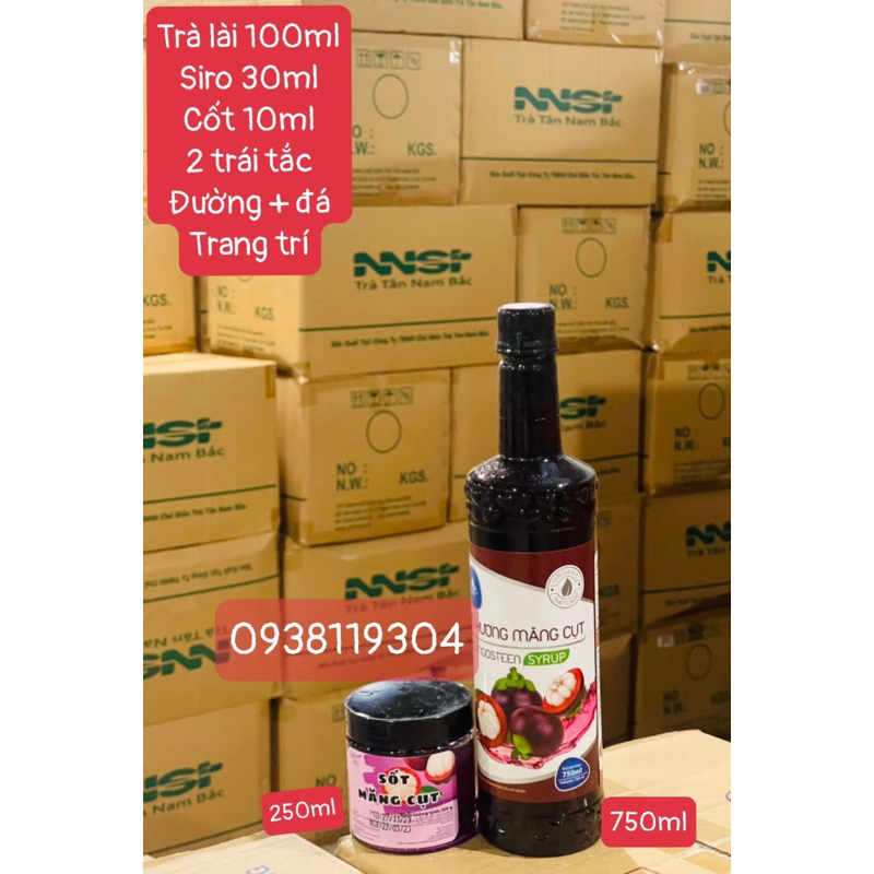 siro măng cụt benus 750ml