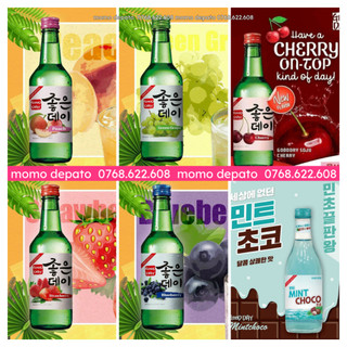 Soju Hàn Quốc - Soju Trái Cây Good Day -  Soju Hàn Quốc Nước Trái Cây Lên Men Good Day