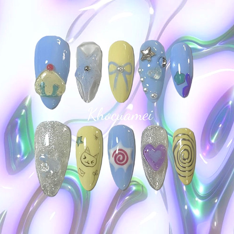 NAILBOX HÌNH CHẢ CÁ NHẬT - KHOCUAMEI