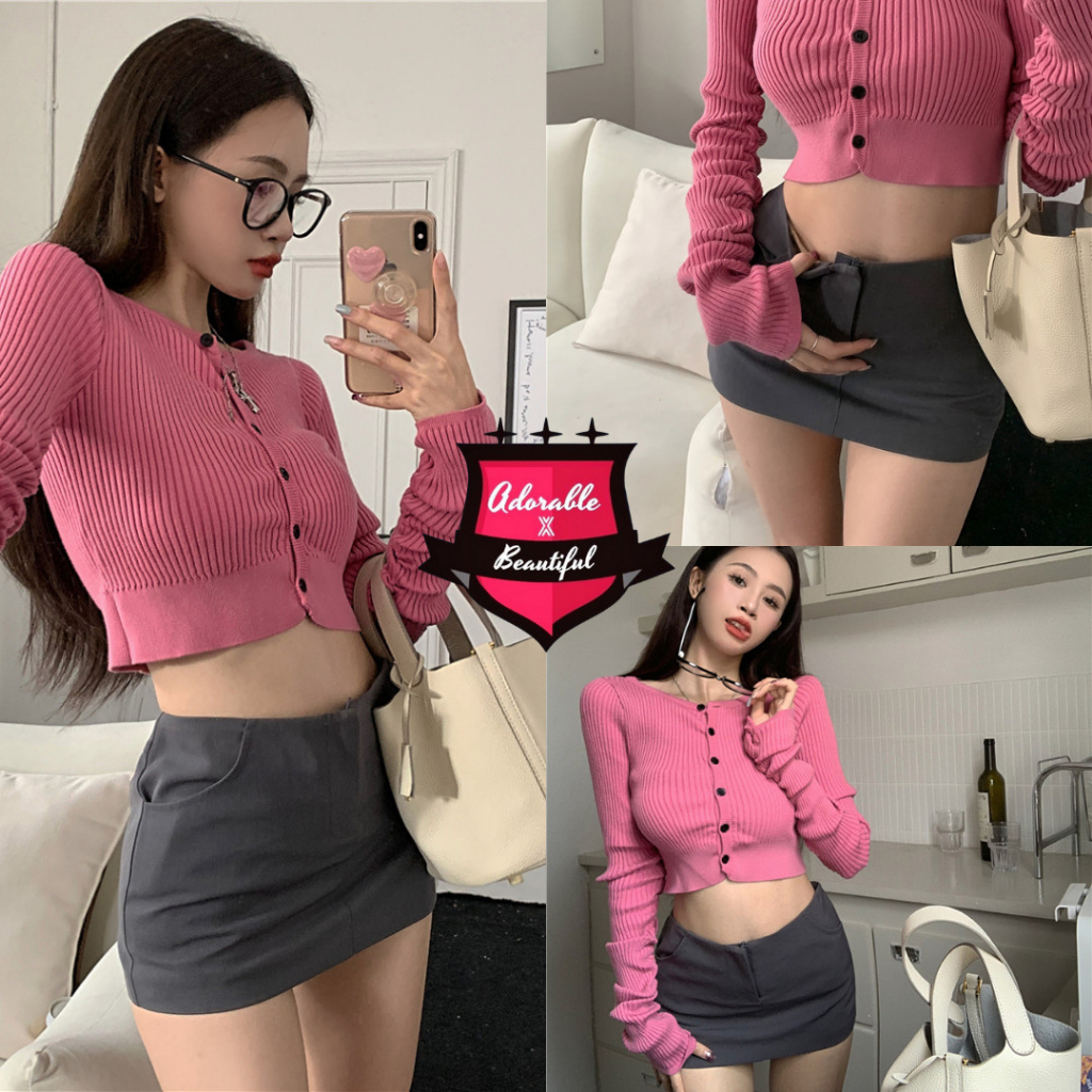 Chân Váy Mini Lưng Thấp Có Lót Trong Xám Đen Hot Trend, Chân Váy Y2K Ngắn Dáng Suông Ulzzang AdorablexBeautiful