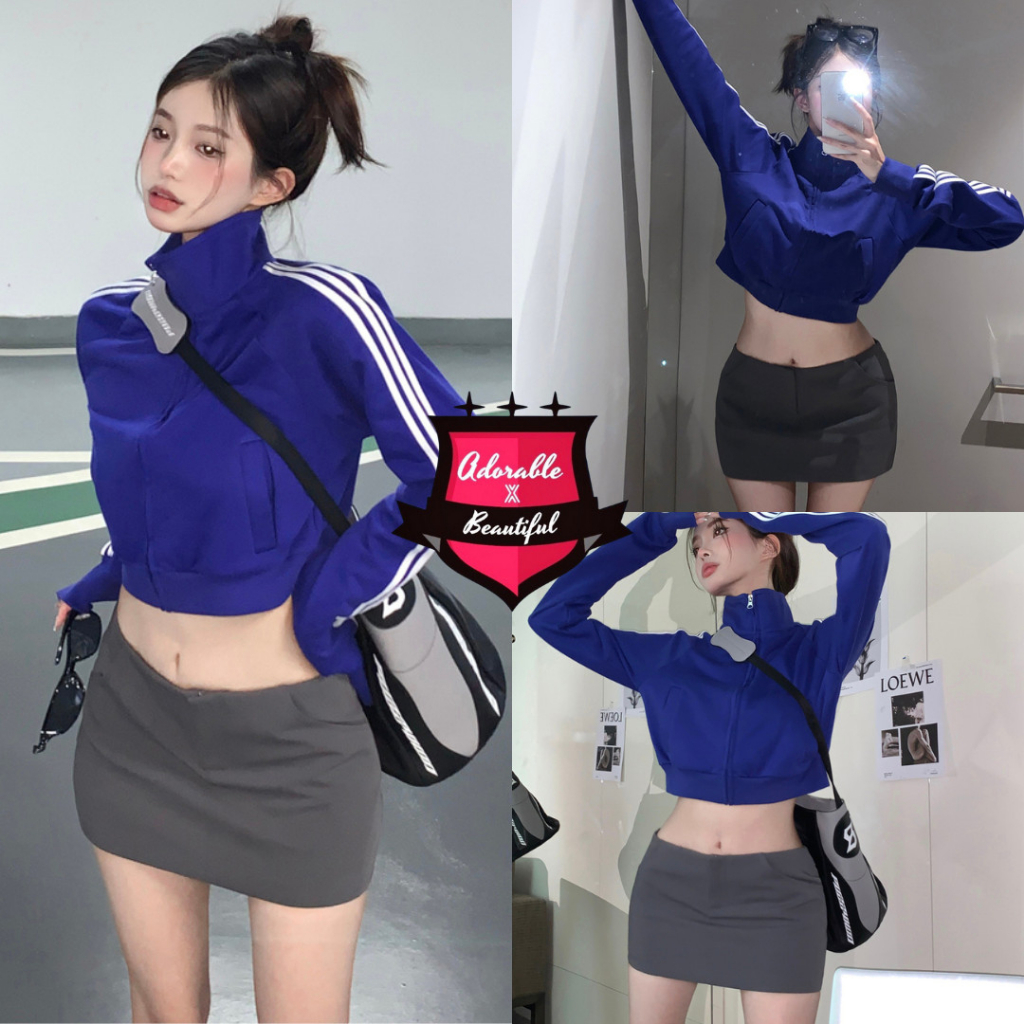 Chân Váy Mini Lưng Thấp Có Lót Trong Xám Đen Hot Trend, Chân Váy Y2K Ngắn Dáng Suông Ulzzang AdorablexBeautiful