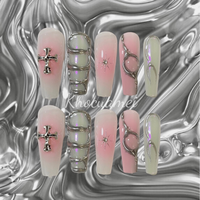 NAILBOX LOANG HỒNG TRÁNG GƯƠNG - KHOCUAMEI