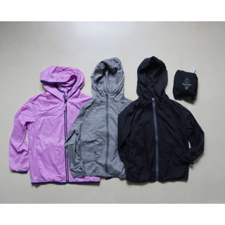 Áo Parka bỏ túi chống UV siêu nhẹ Uniqlo cho bé xuất dư vnxk