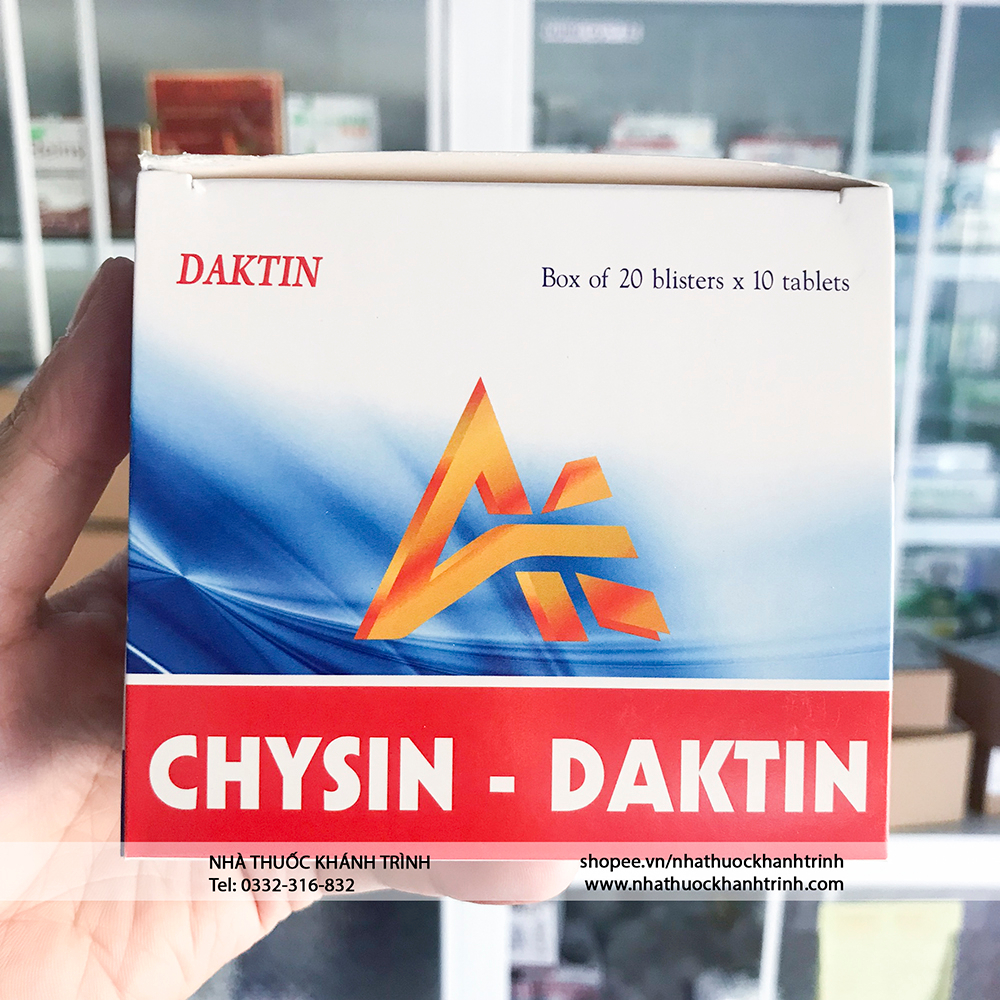 Alpha Chysin – Daktin giảm sưng tấy, phù nề