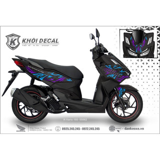 Tem rời vario 160 đen