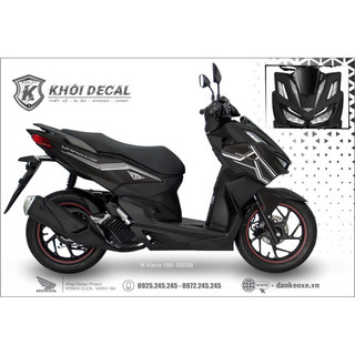 Tem rời Vario 160 đen bạc