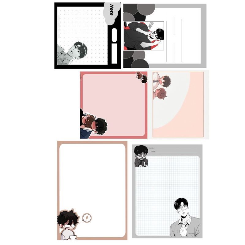 NHÃN VỞ boyloves  random