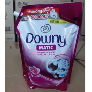 Nước giặt Downy Matic vườn hoa thơm ngát túi 2 lít
