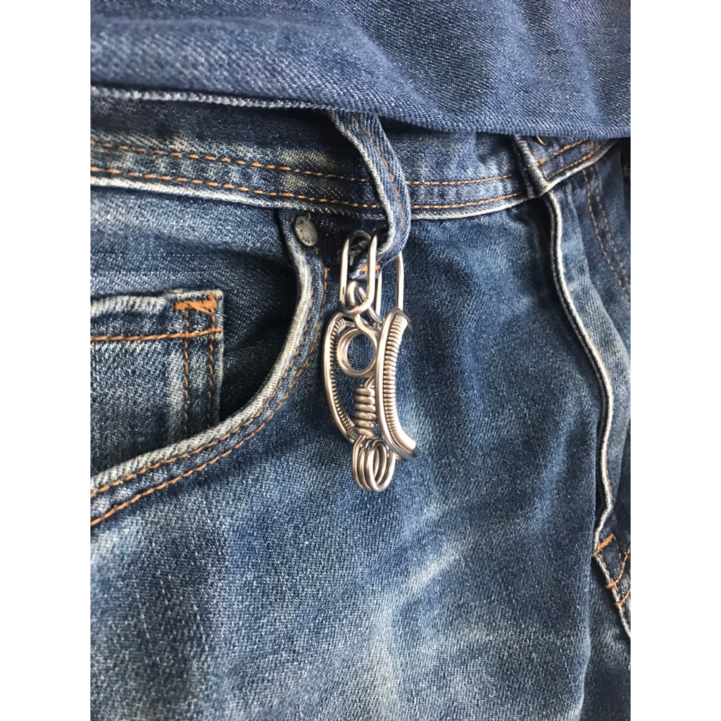 Móc Khóa Inox Uốn Hình Rồng