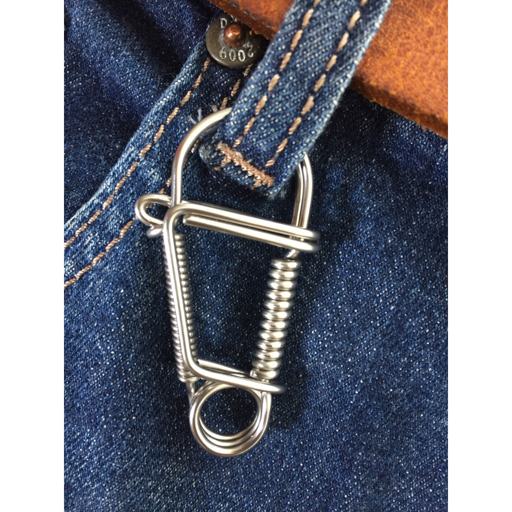 Móc Khóa Inox Uốn Hình Rồng