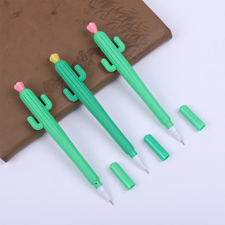 Bút gel mực đẹn 0,5mm hình cây xương rồng dễ thương