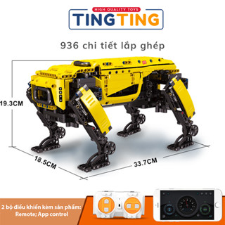 Đồ chơi lắp ghép chú chó robot kiểu dáng Boston Dynamic Spot điều khiển từ xa 936 chi tiết chính hãng Mouldking