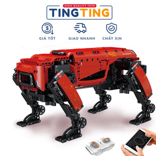 Đồ chơi lắp ráp chú chó robot Boston Dynamic Spot HulkBuster robot RX78 điều khiển từ xa - chính hãng Mouldking
