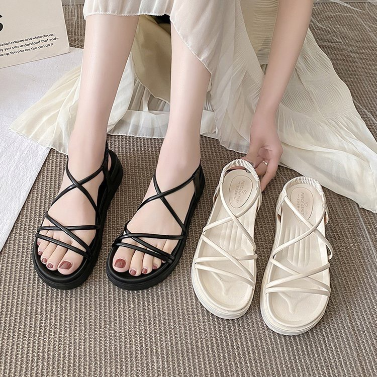 Sandal dây chéo nữ chất xịn, xăng đan hottrend, phong cách cá tính, siêu xinh