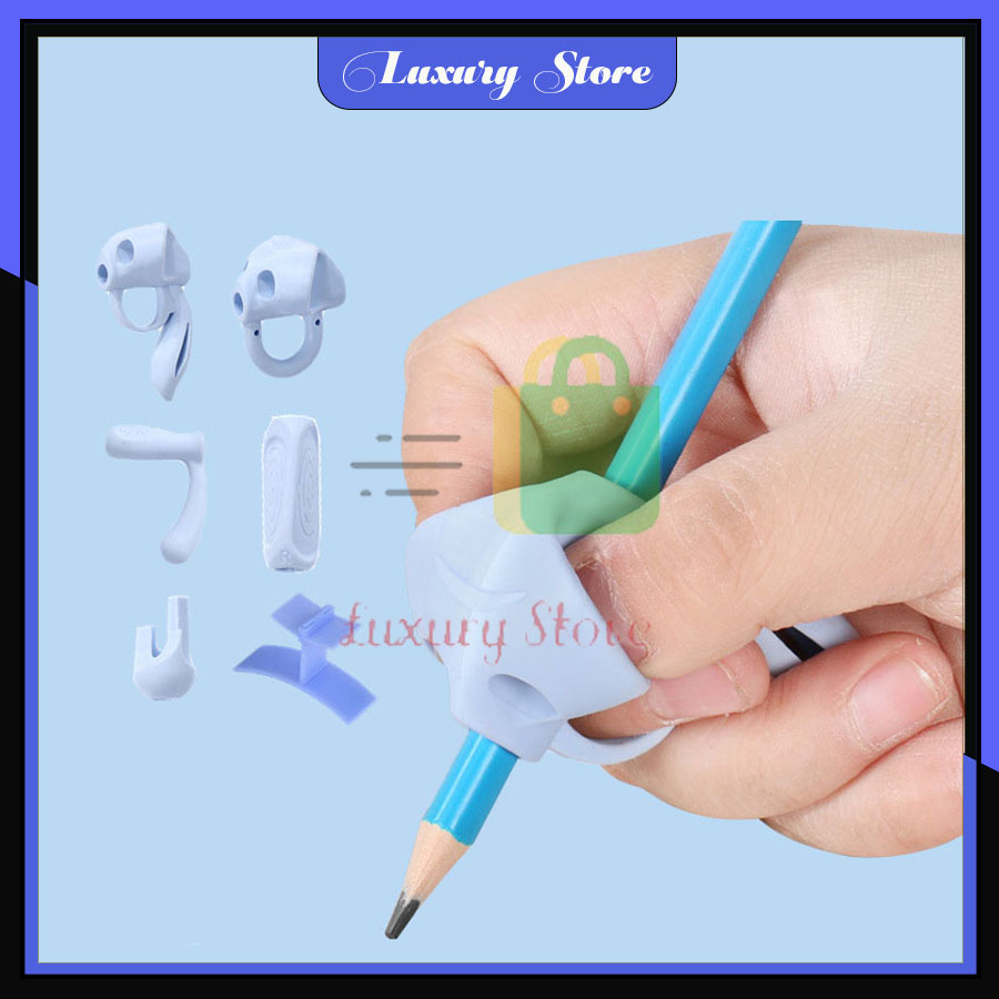 Dụng cụ điều chỉnh tư thế cầm nắm bút mềm mại dành cho trẻ em