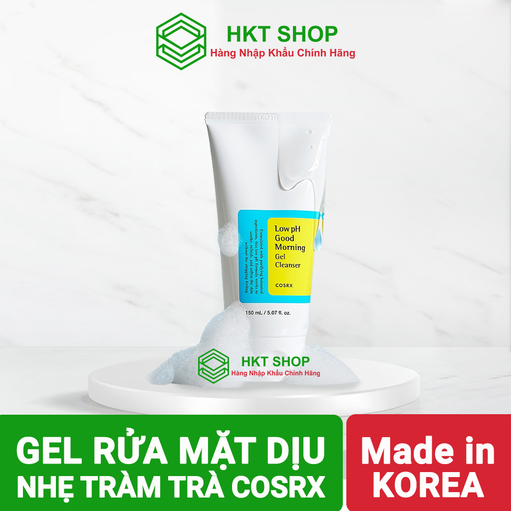 Sữa Rửa Mặt Cosrx Good Morning Low PH Cleanser 150ml - HKT Shop