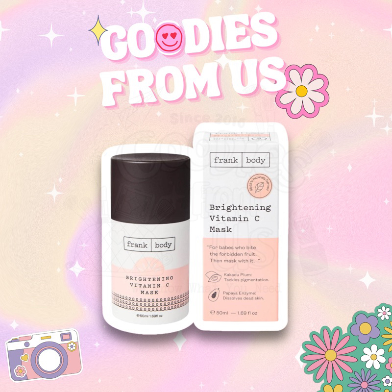 Mặt nạ Frank Body Brightening Vitamin C Mask SALE 60% !!