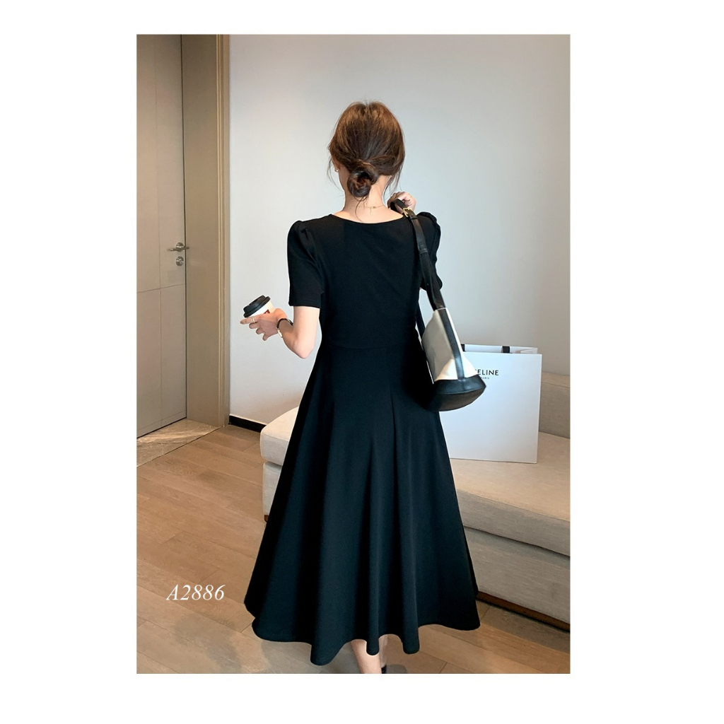 Váy Cotton Dáng Xoè Chất Đẹp A2886