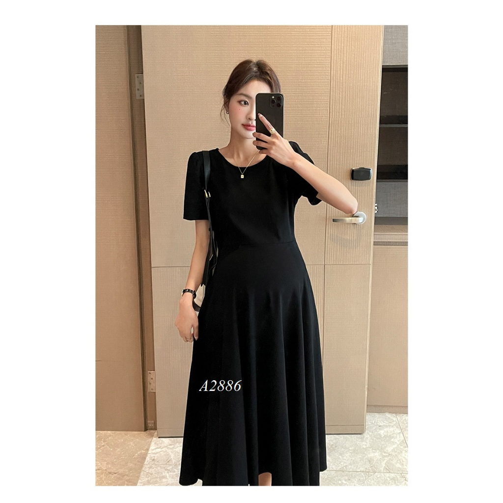 Váy Cotton Dáng Xoè Chất Đẹp A2886