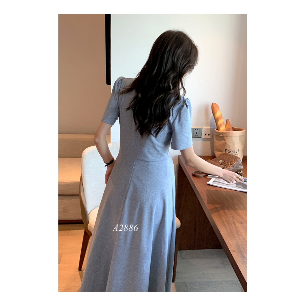 Váy Cotton Dáng Xoè Chất Đẹp A2886