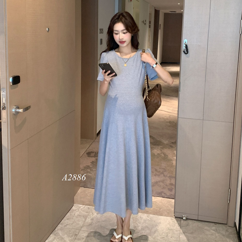 Váy Cotton Dáng Xoè Chất Đẹp A2886