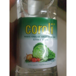 Dấm trắng 1L - Coroli nhập khẩu Hà Lan