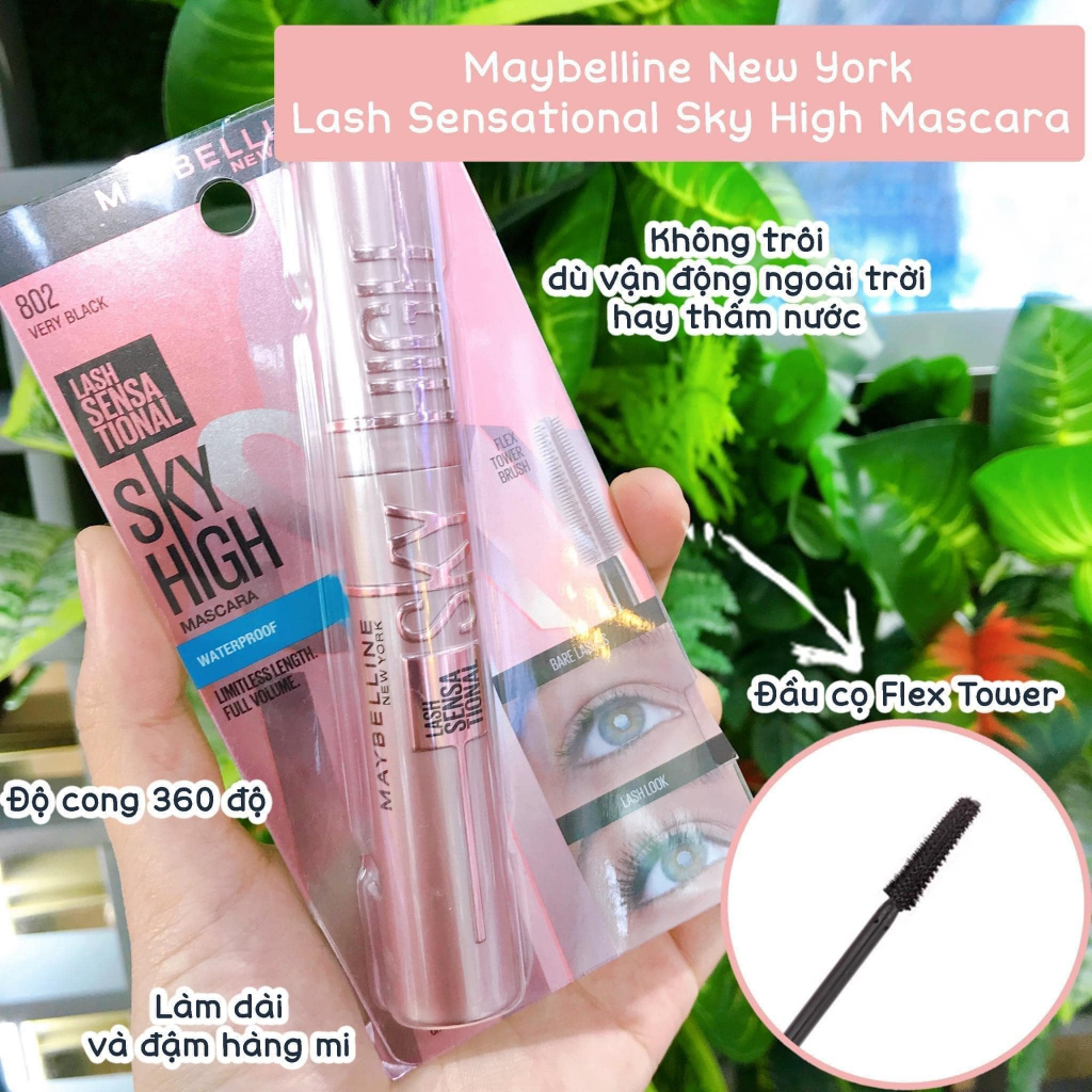 Mascara Làm Tơi Và Dài Mi Maybelline Lash Sensational Sky High 6ml