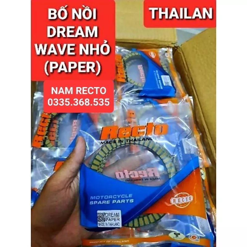 BỐ NỒI DREAM/WAVE NHỎ (PAPER) RECTO MADE IN THAILAN >>>