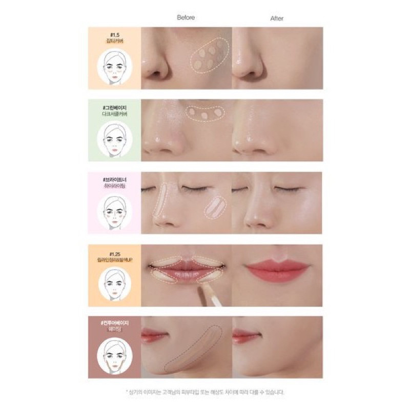 Che Khuyết Điểm The Saem Cover Perfection Tip Conceale