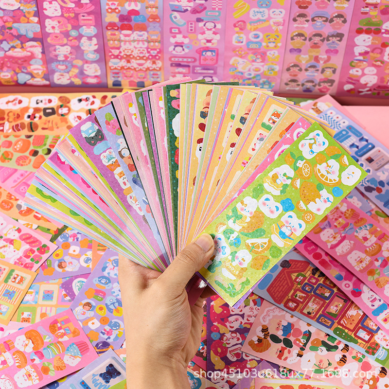 🍭 Set DIY decor toploader, kèm sticker cán hologram siu rẻ 🍭