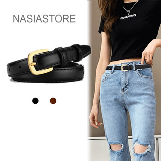 Thắt lưng nữ bản 2cm Nasiastore - đai nịt nữ bản nhỏ nịt áo váy hàng cao cấp - Đai thắt áoTLSU17