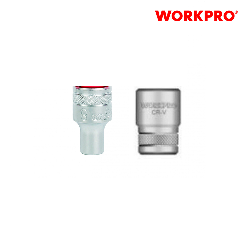 Đầu tuýp có đầu vuông 1/2 inch và đầu lục giác 12 cạnh size 30mm Workpro - WP274159