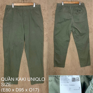 Quần kaki hiệu uniqlo chính hãng - 2hand hiệu