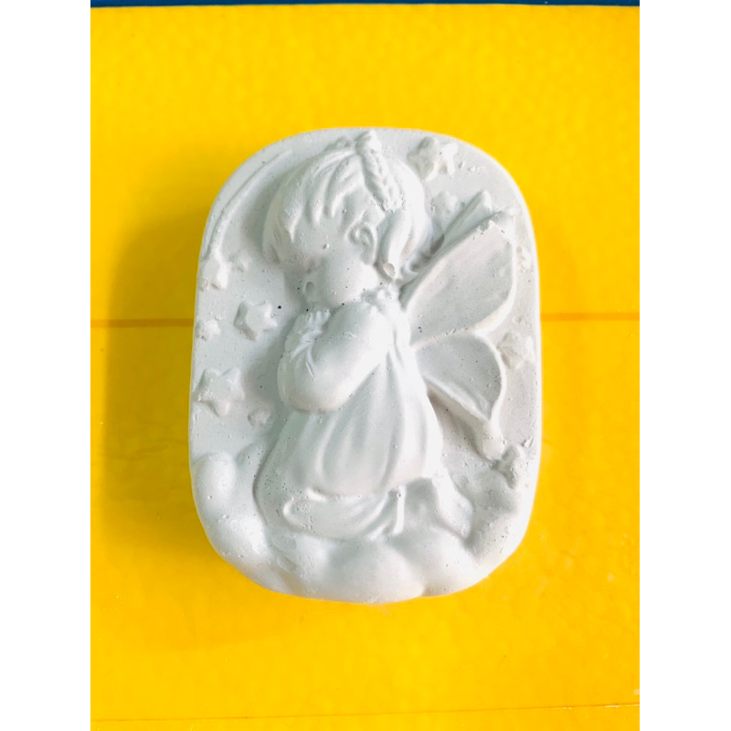 Combo 5 tượng thạch cao mini size 5-6cm siêu kute kèm màu và cọ