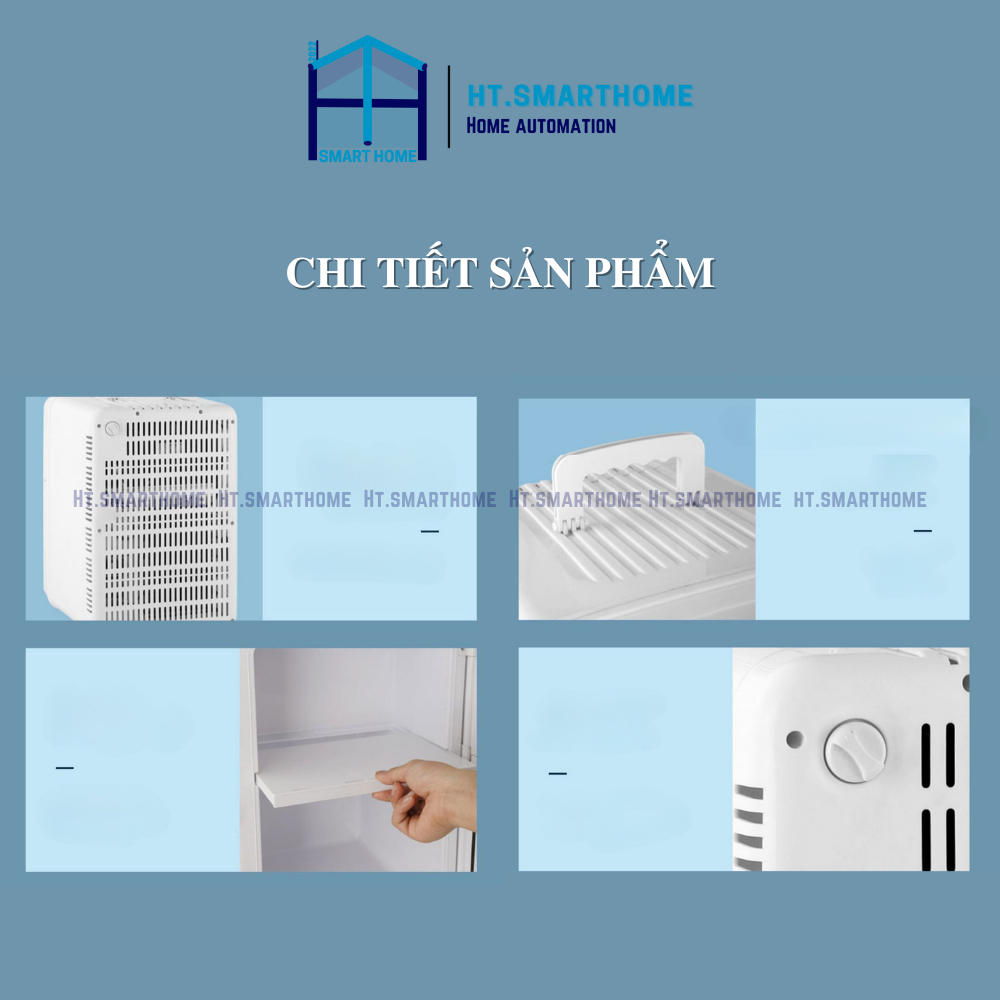 Tủ lạnh Sast 24L dung tích lớn - Tủ 2 cánh ngăn đông, ngăn mát bảo quản thực phẩm