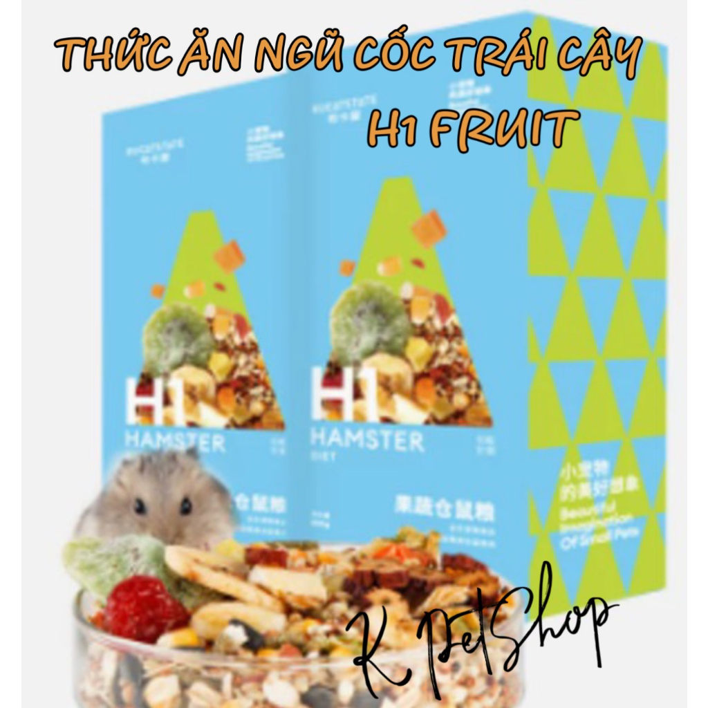 Thức Ăn Trái Cây Sấy Hamster 🐹FREESHIP🐹 Thức Ăn H1 Trái Cây BUCATSTATE cho Hamster WinterWhite, Bear, Robo, Cambell