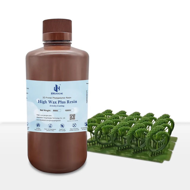 Resin 3D High Wax Plus Green