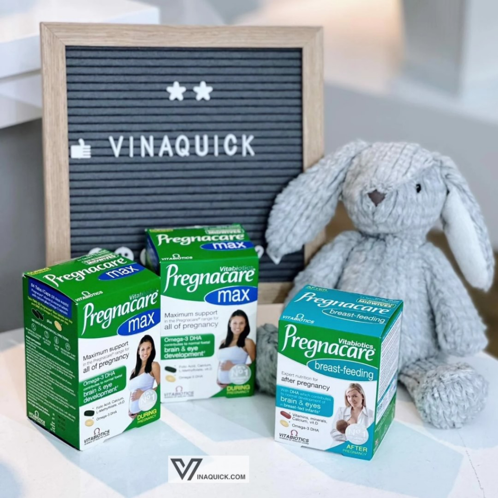Vitamin Cho Mẹ Bầu Pregnacare Max, 84 Viên - VINAQUICK