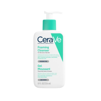 Sữa rửa mặt CeraVe Foaming Cleanser Chính Hãng dành cho da khô và da dầu hàng Trung 236ML