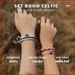 Vòng tay UNISEX Celtic Độc Lạ | Vintage Boho Style | Dễ Phối Set Cực Ngầu | Miễn phí ship sửa đổi trả & Order riêng