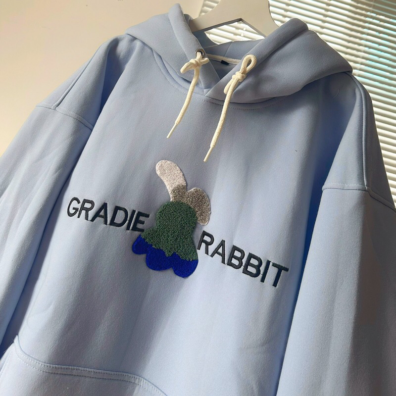 Áo hoodie nỉ lót bông thêu GRADIE_HT.Store96