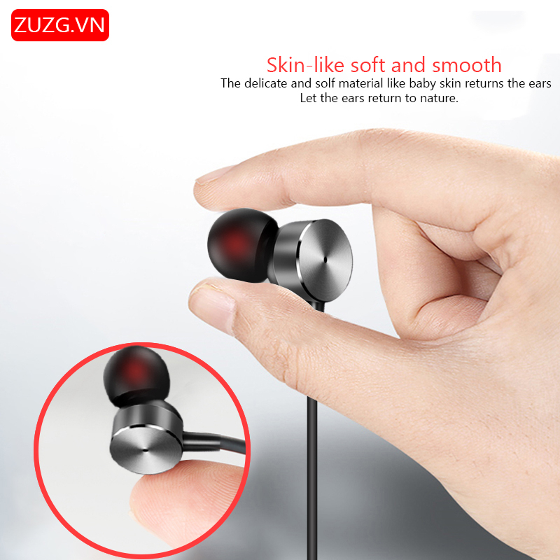 Tai nghe có dây nhét tai chống ồn chính hãng ZUZG E27