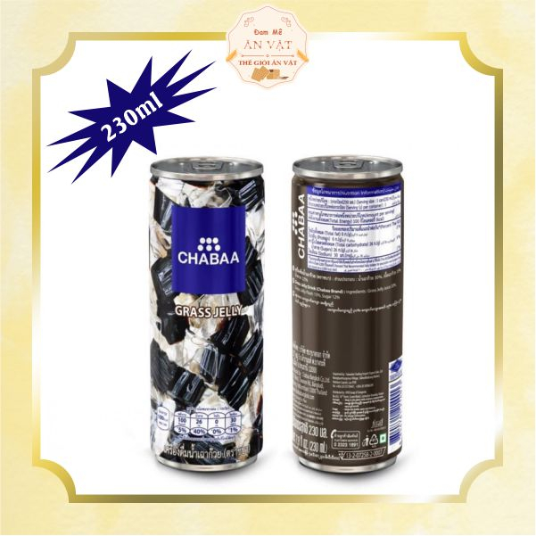 Nước sương sáo Chabaa Thái Lan (Lốc 6 Lon 230ml)