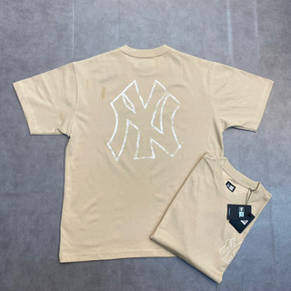 Áo thun new era new york yankees printed oat milk * 13560489