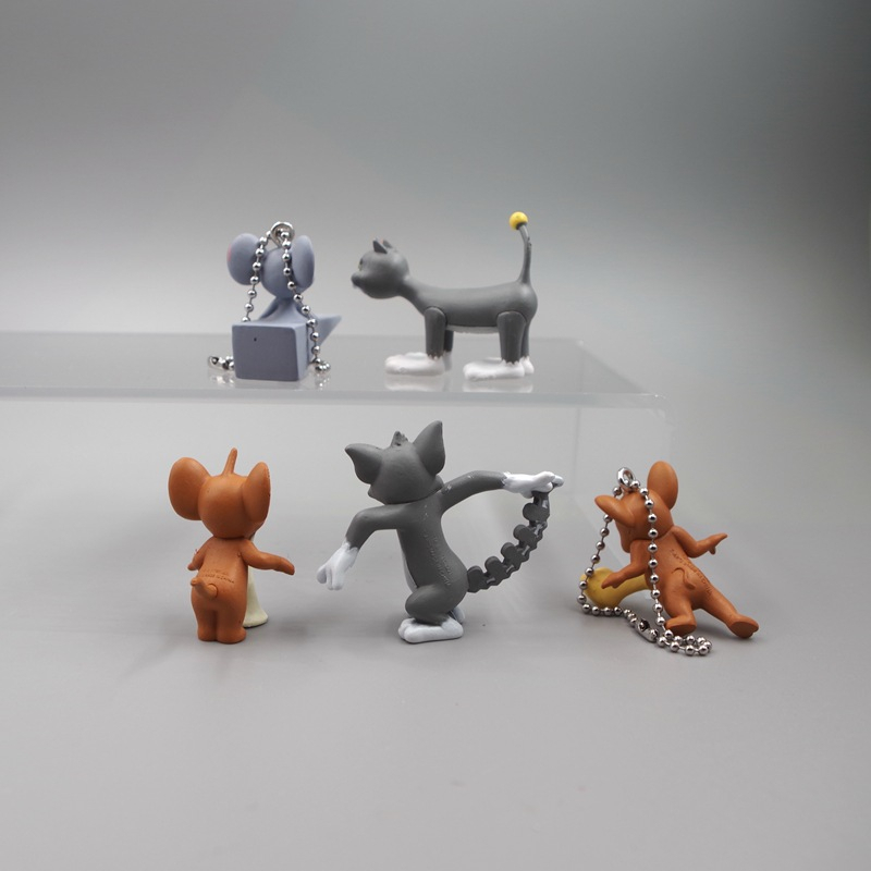 Set 5 Mô Hình Nhân Vật Tom & Jerry Ngộ Nghĩnh