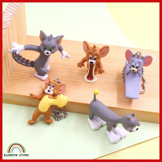 Set 5 mô hình nhân vật tom & jerry ngộ nghĩnh