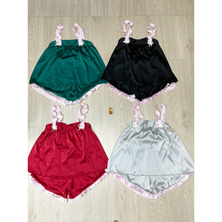 set bộ phi ngủ 2 dây bèo vai bèo quần