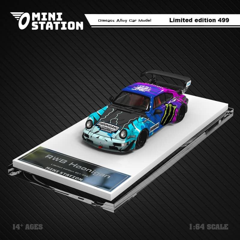 Mohinhxeps_1/64_Mini Station x SnakeEyes Friex - RWB Porsche 964 WildBody Hoonigan Drift