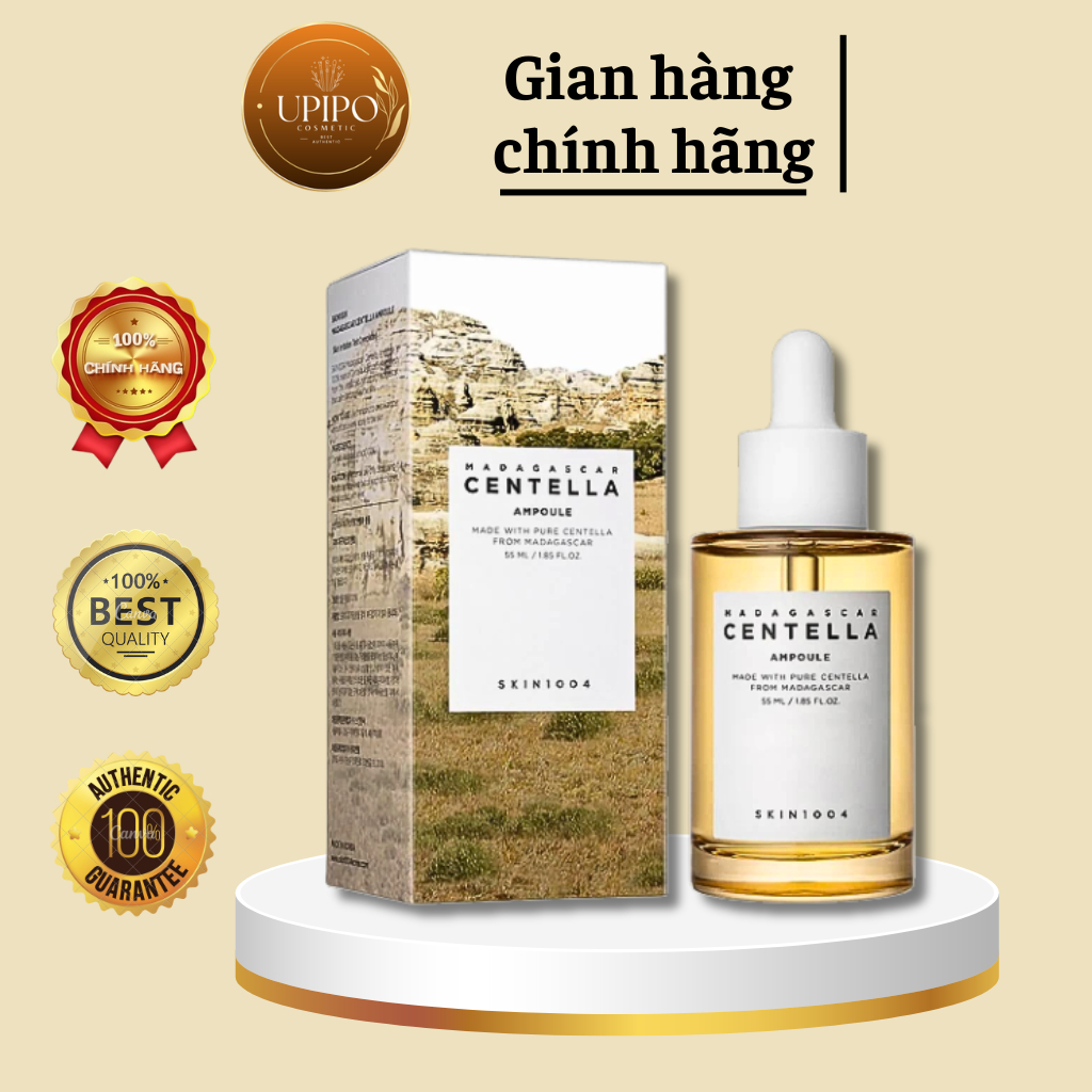 Serum Rau Má Skin1004 Madagascar Centella Asiatica Ampoule 30ml - 55ml - 100ml Tinh Chất Skin 1004